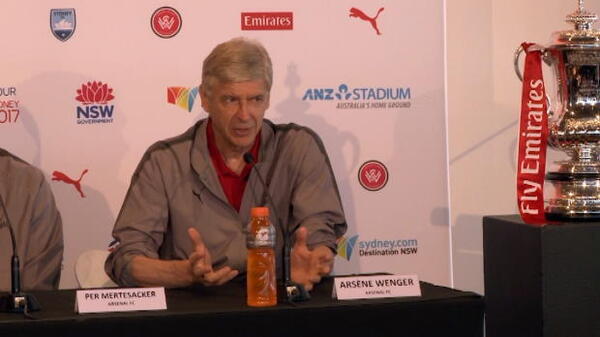 Arsenal 'loved' in Australia: Wenger