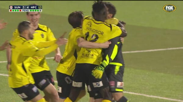 Heidelberg win on penalties
