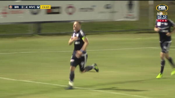 Berisha's classy lob