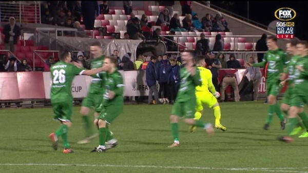 Bentleigh’s winning penalty