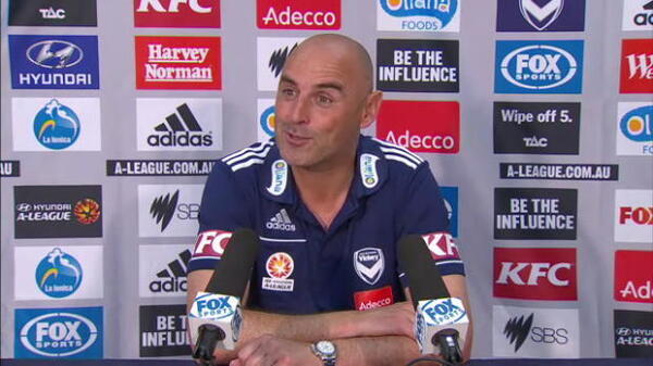 Melbourne Victory press conference