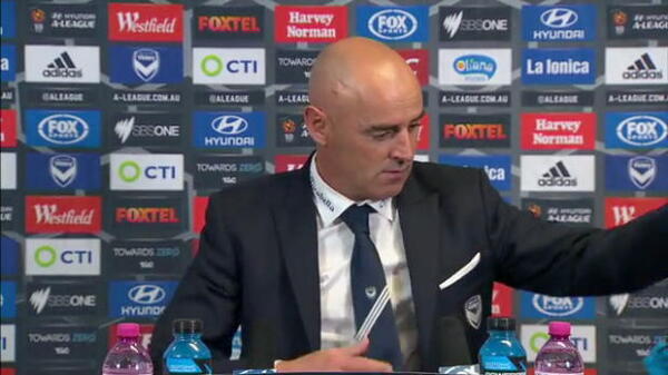 Melbourne Victory press conference