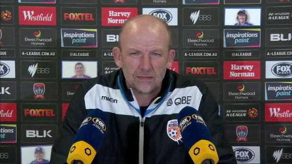 Perth Glory Rd25 press conference