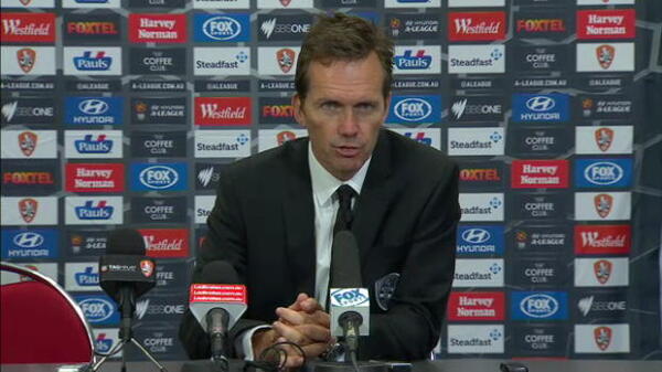 Brisbane Roar press conference