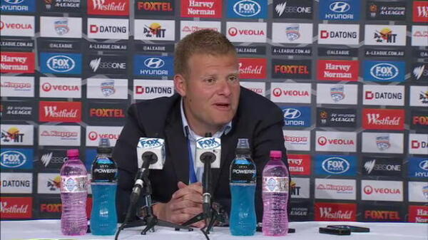 Adelaide United press conference