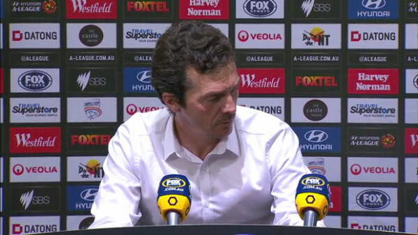 Adelaide United press conference Rd 1