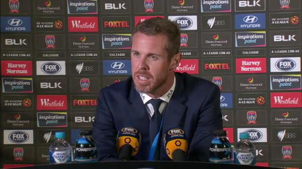 Newcastle Jets Rd7 press conference