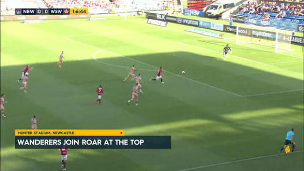Wanderers edge brave Jets in Newcastle