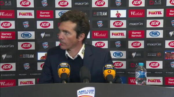 Adelaide United Rd3 press conference