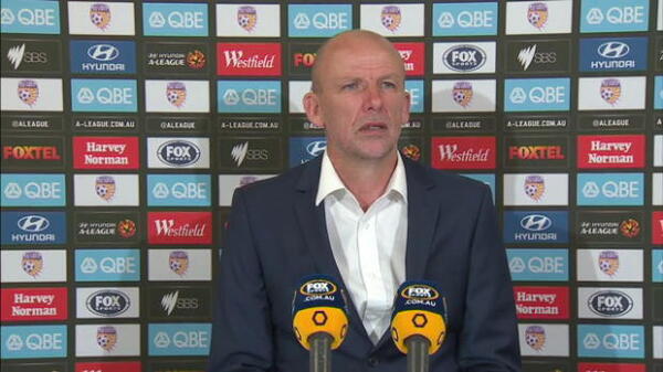 Perth Glory Rd7 press conference