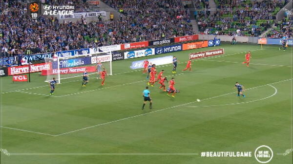Broxham finds the net