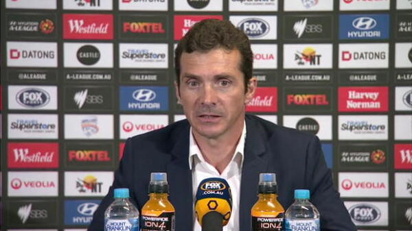 Adelaide United Rd18 press conference