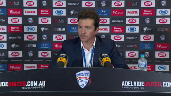 Adelaide United Rd12 press conference