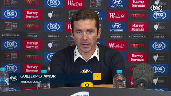 Amor: 'Enjoy this moment'