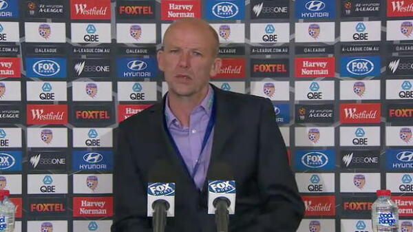 Perth Glory press conference
