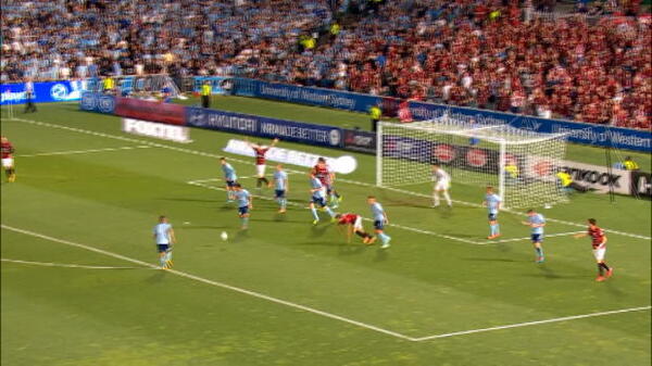 Ibini counters the Wanderers