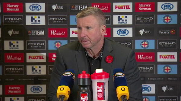 Newcastle Jets Rd6 press conference