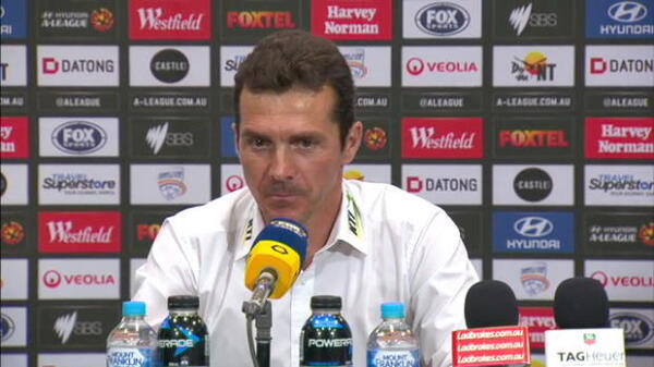 Adelaide United Rd16 press conference
