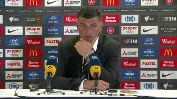 Brisbane Roar Rd8 press conference