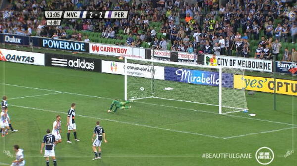 Risdon's left footed screamer