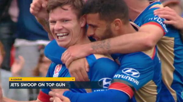 Jets swoop on top gun