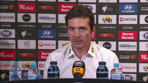 Adelaide United Rd9 press conference