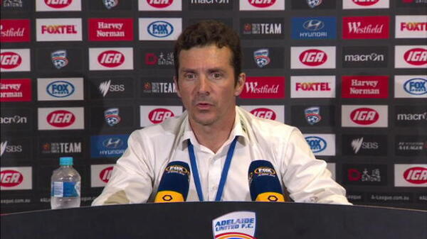 Adelaide United Rd19 press conference