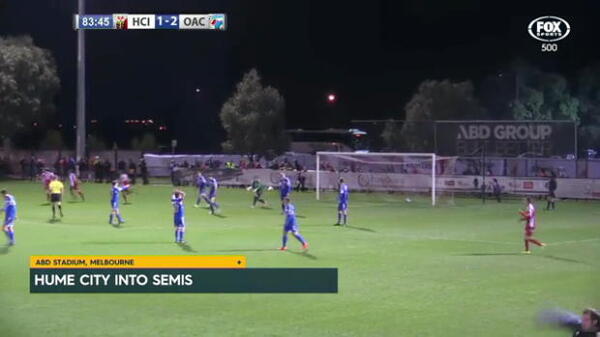 Hume City into FFA Cup semis