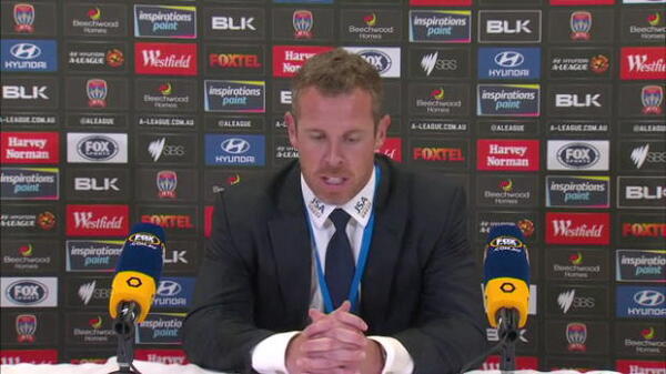 Newcastle Jets Rd2 press conference