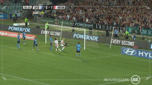 Beauchamp scores against Sydney