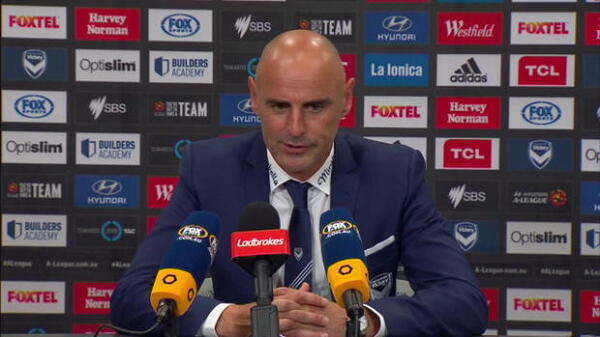 Melbourne Victory Rd24 press conference