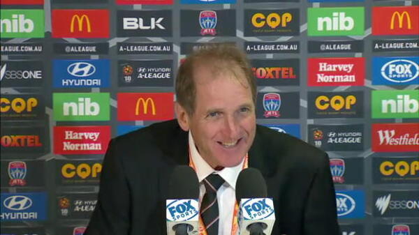 Brisbane Roar press conference