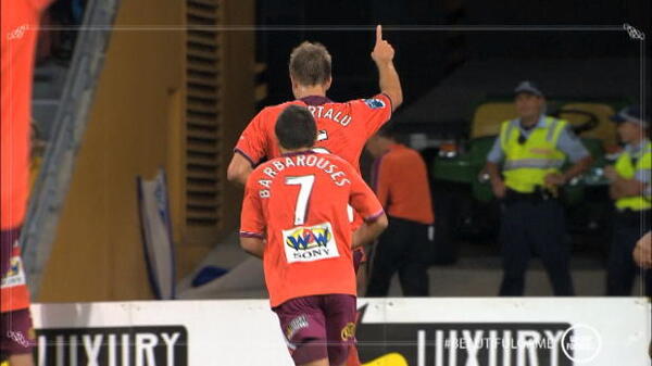 Paartalu's stunning volley