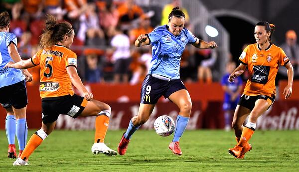 Westfield Matildas in Westfield W-League Finals Series: Kerr hat-trick leads the charge, Foord fires once more
