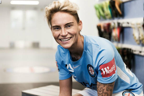 Jess Fishlock is back for a third season with Melbourne City in the W-League.