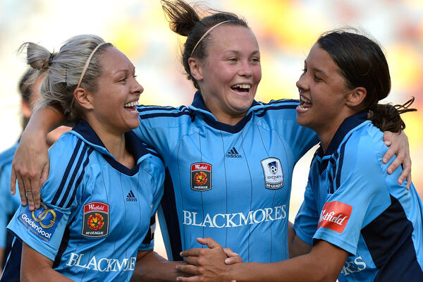 Kyah Simon; Caitlin Foord; Sam Kerr