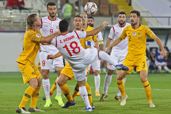 Socceroos win five-goal thriller over Syria