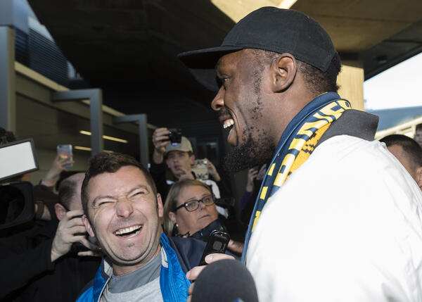 How does Bolt's arrival impact young Australian players?