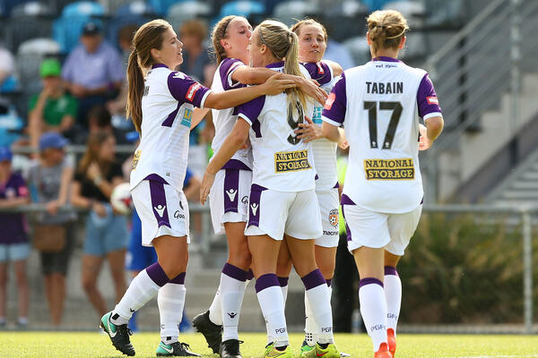 Perth Glory celebrate