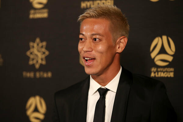 Melbourne Victory star Keisuke Honda