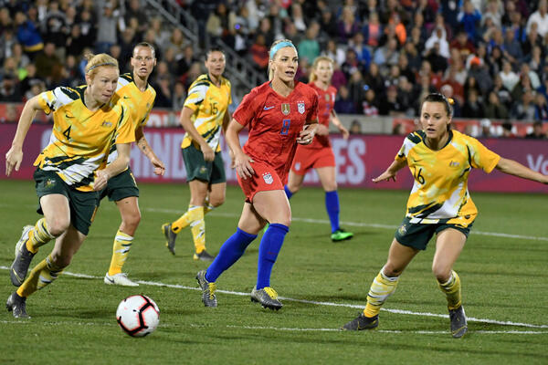 Westfield Matildas v the USA