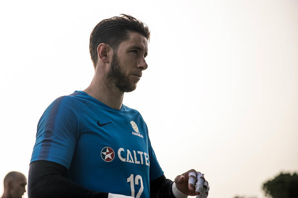 Goalkeeper Brad Jones.