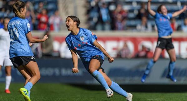 Sam Kerr - image courtesy of NWSL official website
