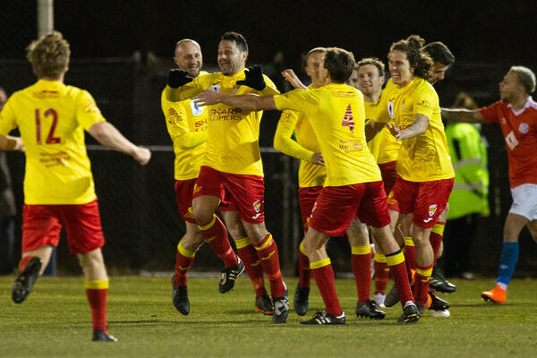 Broadmeadow Magic celebrate