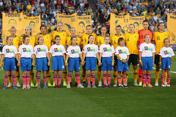 Matildas starting XI