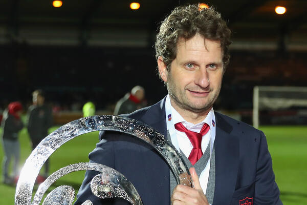 Joe Montemurro - pic from Arsenal's website