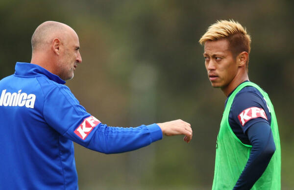 Victory players 'thriving' off Honda's high standards, says Muscat