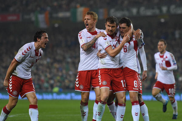 Denmark celebrate