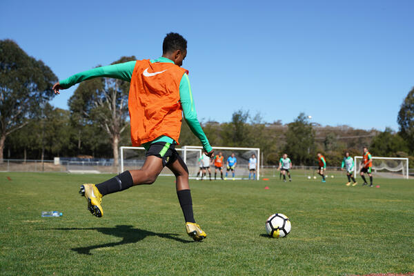 Daniel Campbell in training in IR Iran.