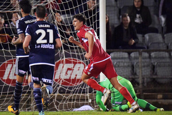 George Blackwood was on the scoresheet in Adelaide's big win over Victory.